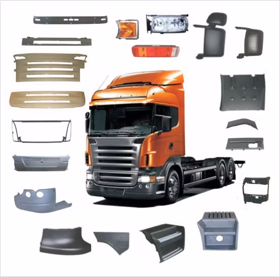 Pièces de carrosserie de camion pour Scania série 3/série 4/série P, G, R, T/94 plus de 1000 articles