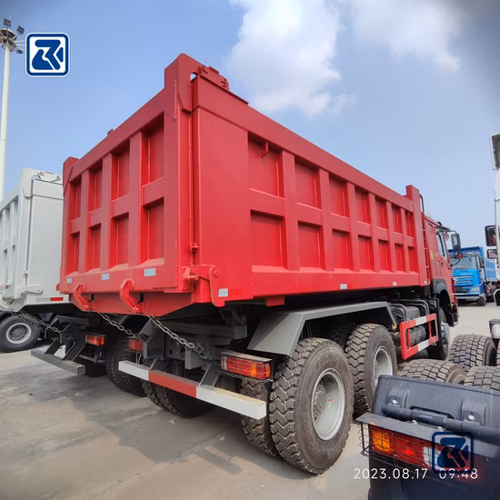Utilisé HOWO 371HP 6X4 20cbm 25/30t Dumper camion-benne à vendre